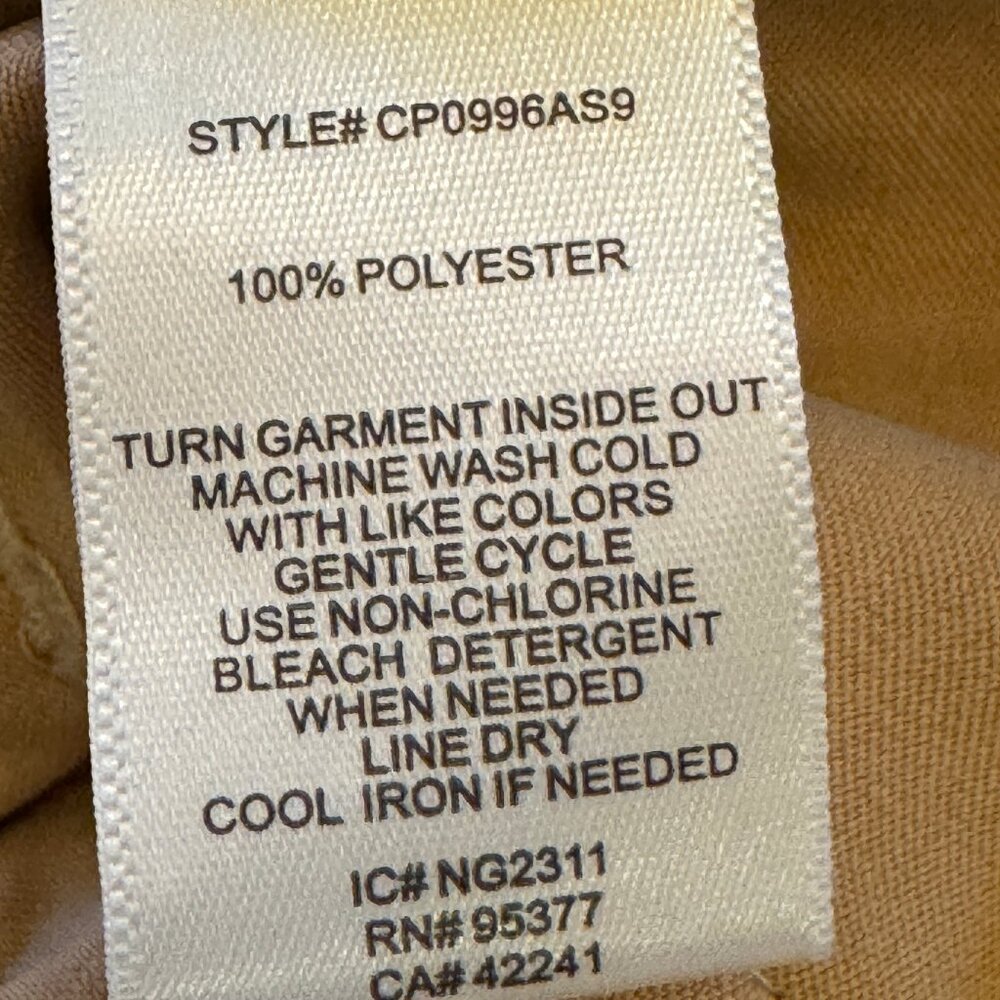 Like new Sanctuary Satin Cargo Pants in Moonlight Beige Small - Picture 9 of 11